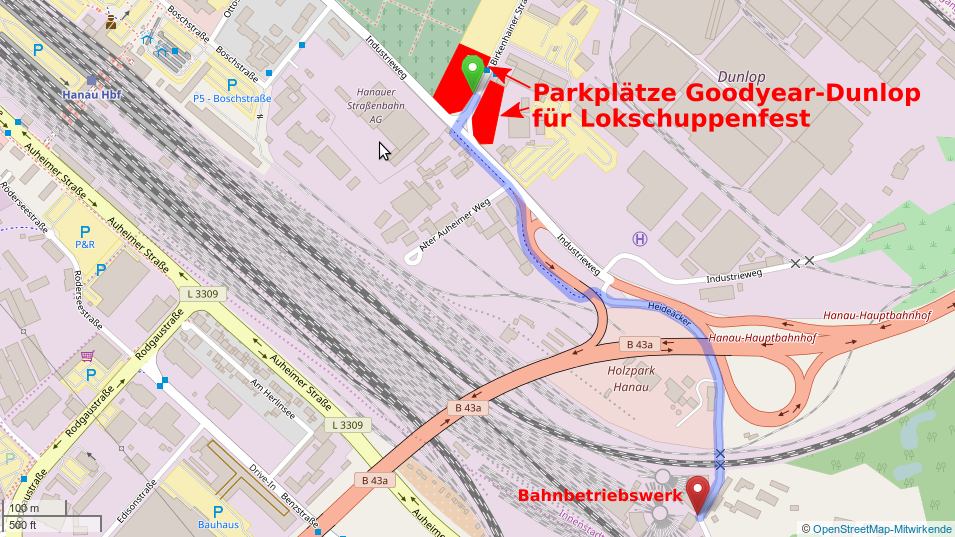 Parkplatzplan